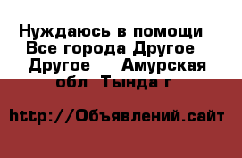 Нуждаюсь в помощи - Все города Другое » Другое   . Амурская обл.,Тында г.